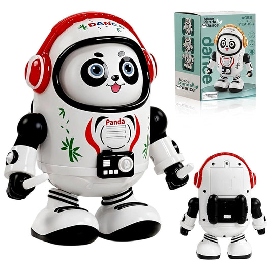 Astronaut Panda Dancing Toy with LED Lights
